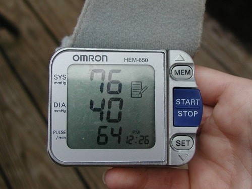 Tụt huyết áp khi chỉ số huyết áp nhỏ hơn 90/60 mmHg