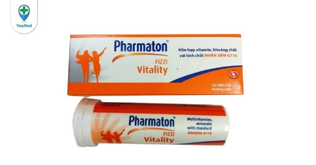 Viên sủi Pharmaton Vitality Fizzi giá, thành phần và cách sử dụng hiệu quả