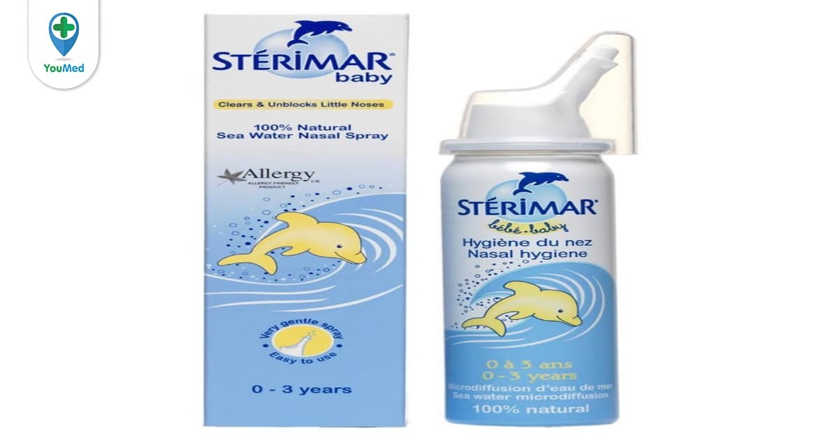 Thành phần chính của thuốc xịt mũi Sterimar là gì?
