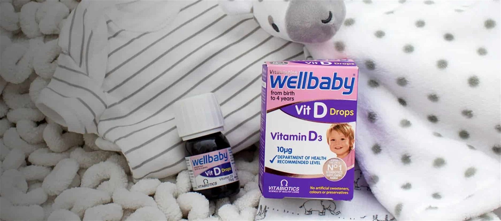 Thuốc bổ sung Vitamin D3 Wellbaby