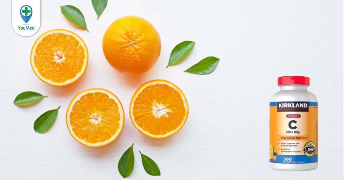 Hàm lượng vitamin C trong mỗi viên của Kirkland Vitamin C 500mg là bao nhiêu?


