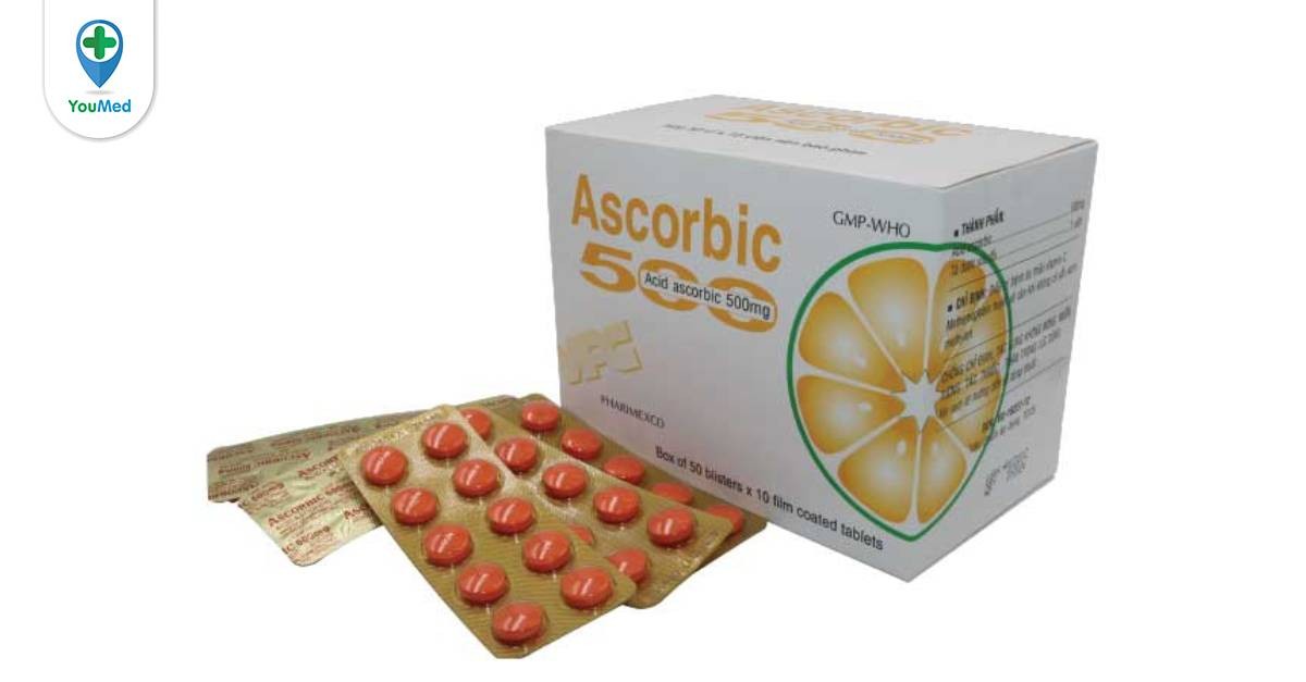 Vitamin C 500mg ascorbic acid có công dụng gì?