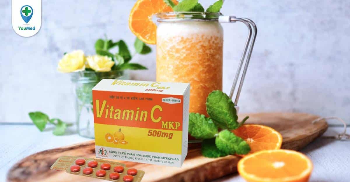 Vitamin C MKP 500mg: Giá, thành phần và cách sử dụng - YouMed