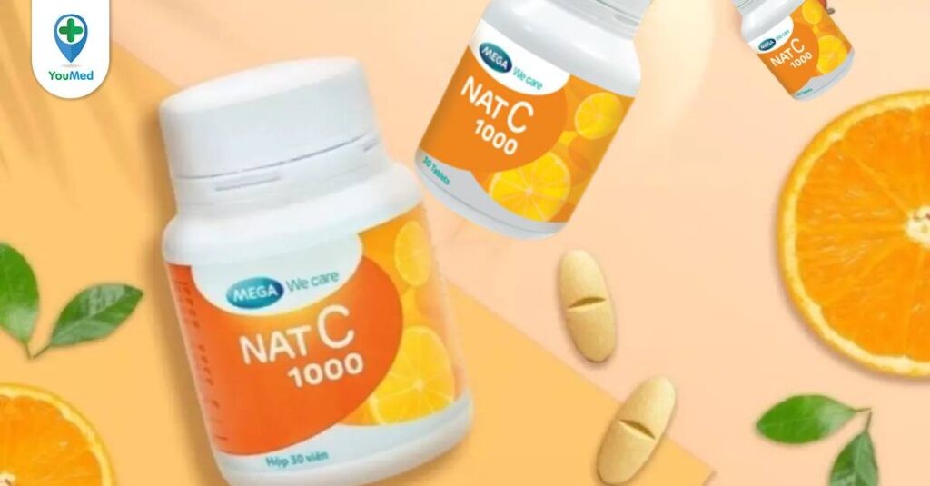 Vitamin C Nat C 1000 có tốt không Giá, thành phần và cách sử dụng