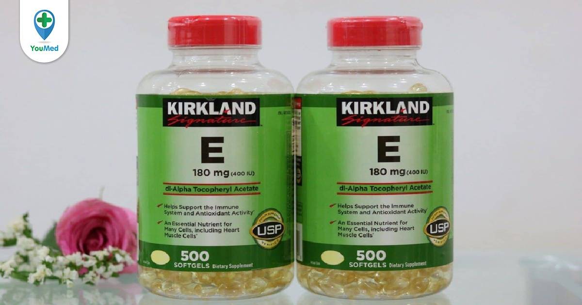 Vitamin E Kirkland có tác dụng gì?
