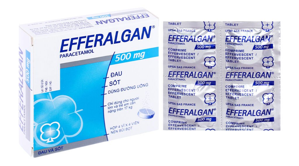 Tác dụng của thuốc Efferalgan 500mg