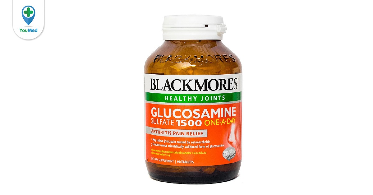 Blackmores Glucosamine Sulfate 1500 mg one-a-day 180 tablets được sản xuất như thế nào và có thành phần chính là gì?

