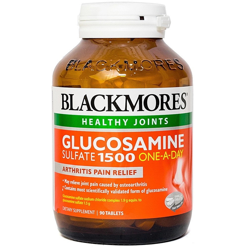 Blackmores Glucosamine Sulfate 1500 One-A-Day là sản phẩm của thương hiệu Blackmores nổi tiếng của Úc 