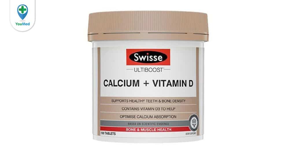 Swisse Viên Uống Bổ Sung Canxi & Vitamin D có tốt không?