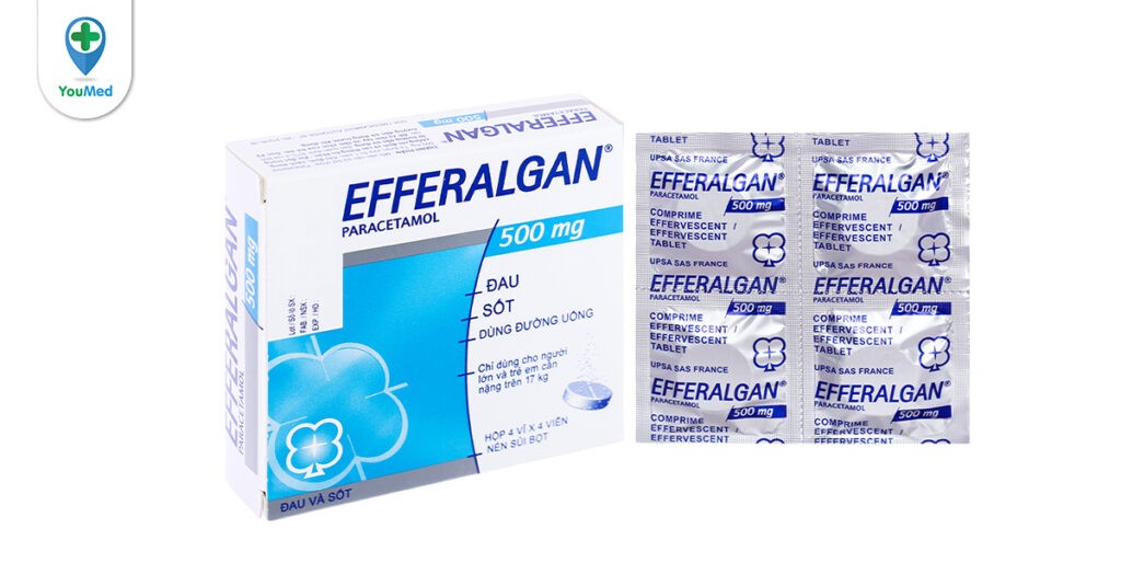 Viên sủi Efferalgan 500 mg: những điều bạn cần biết