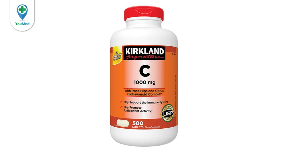 Vitamin C 1000 mg Kirkland: Công dụng, cách dùng và lưu ý