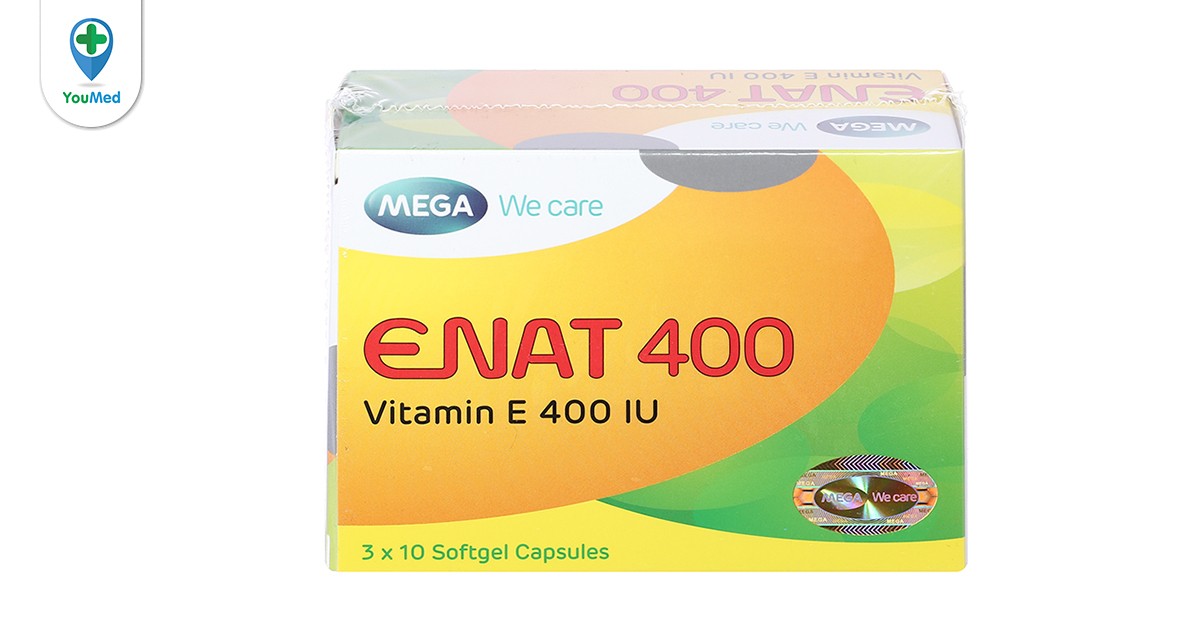 Thuốc Vitamin E Enat 400 có tác dụng phòng và điều trị những vấn đề gì?