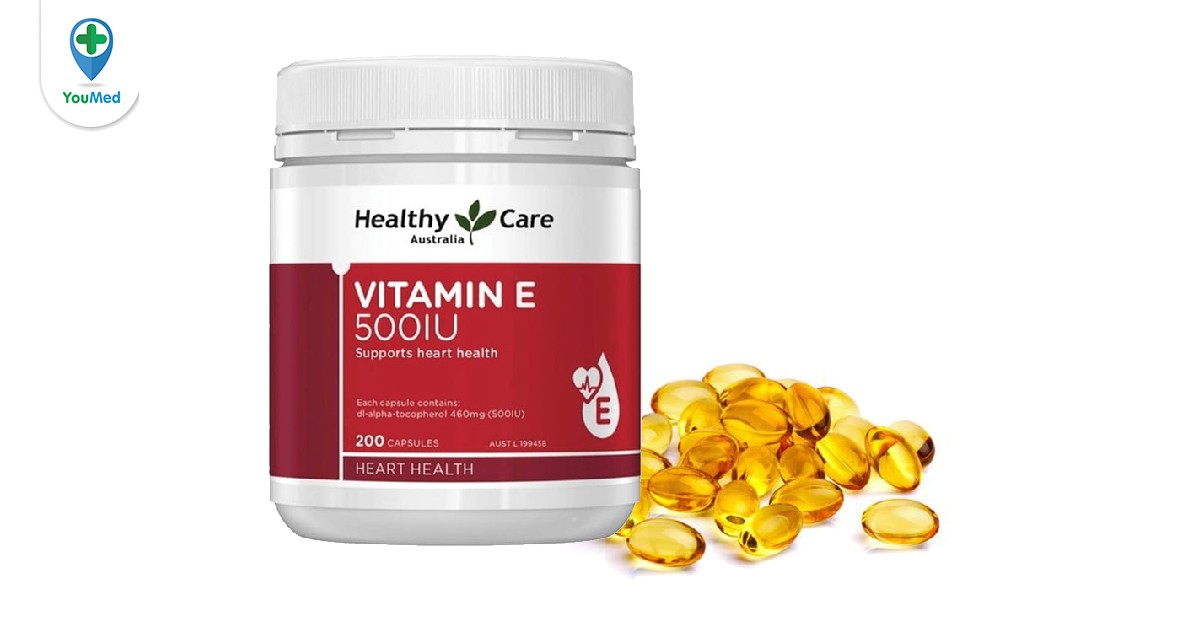 Cách sử dụng và liều lượng đề nghị của Healthy Care Vitamin E 500IU là gì?
