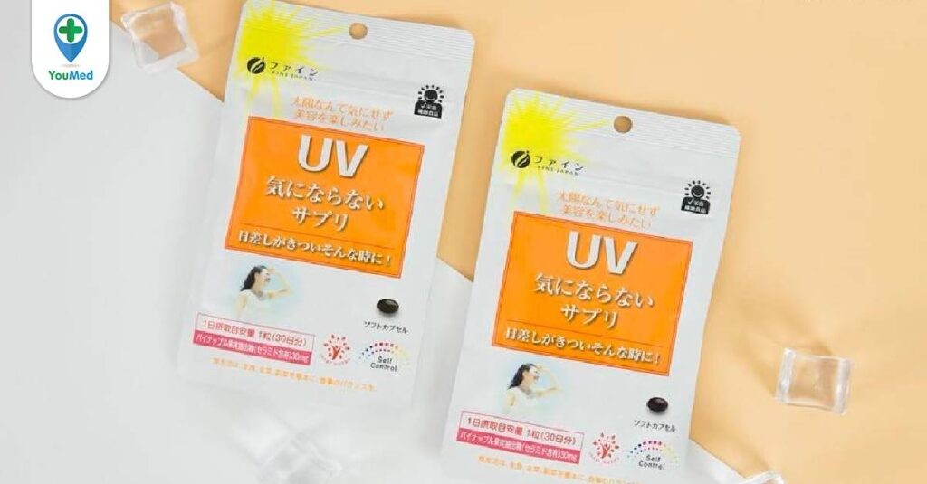 Viên uống chống nắng UV Fine Nhật Bản có tốt không? Lưu ý khi sử dụng