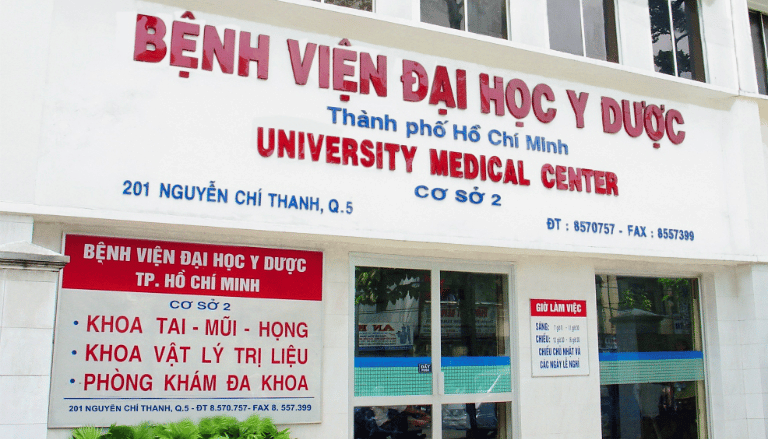 Trụ sở của bệnh viện Đại học Y dược cơ sở 2 được thành lập từ những năm 1998
