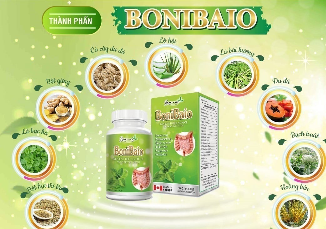 Sản phẩm tăng cường sức khỏe hệ tiêu hóa Bonibaio có thật sự tốt không