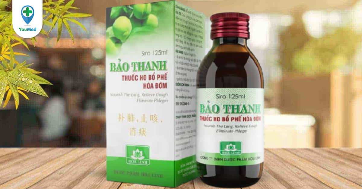 Thuốc ho Bảo Thanh có tác dụng gì?
