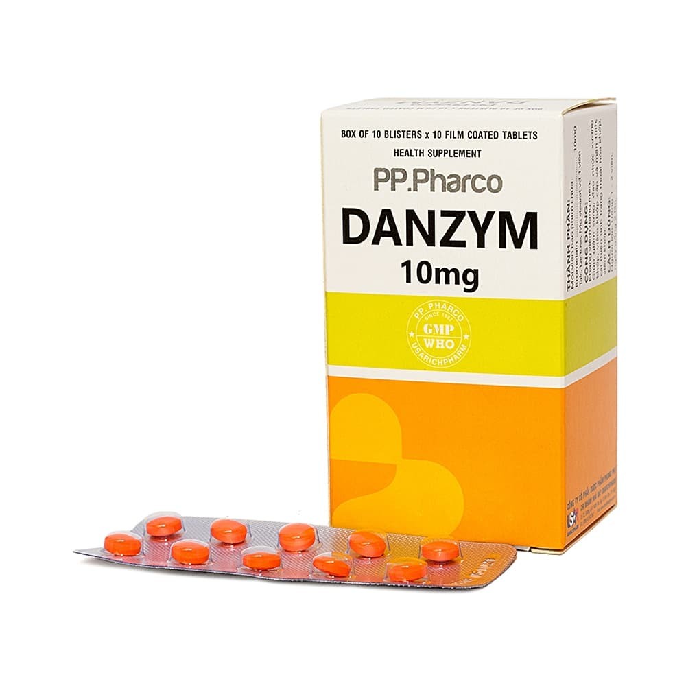 Thông tin về viên kháng viêm Danzym 10Mg Usarich