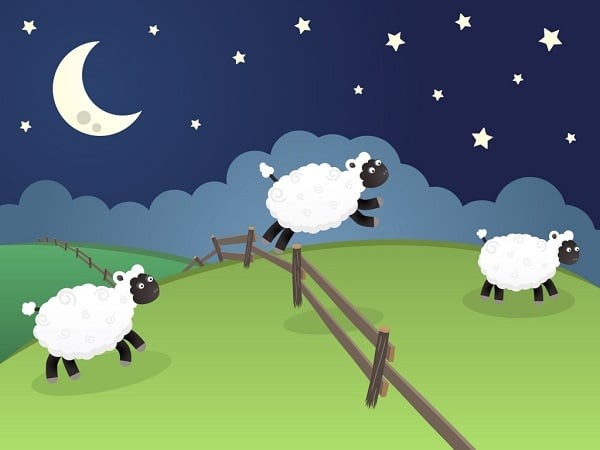 Bạn hãy tưởng tượng những chú cừu lần lượt nhảy qua hàng rào và bắt đầu đếm