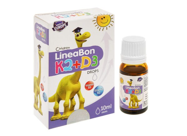 Siro giúp xương, răng chắc khỏe Children LineaBon K2 + D3