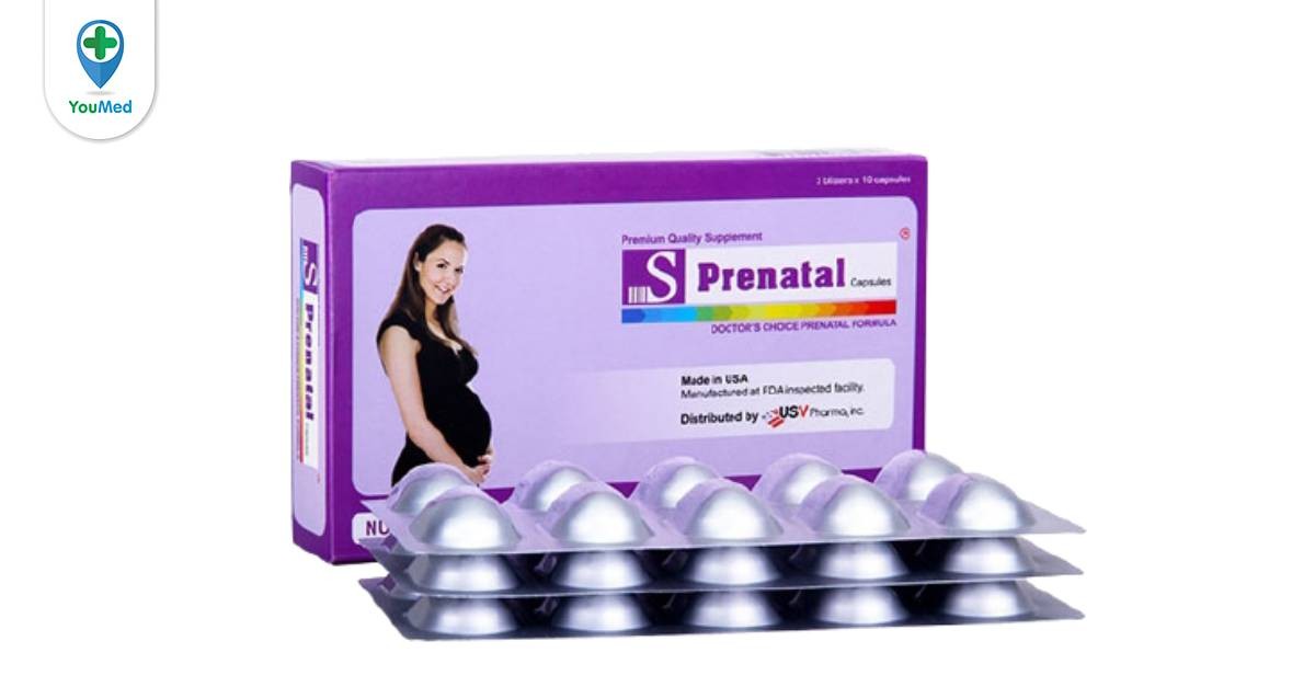 Thuốc S Prenatal được sử dụng cho đối tượng nào?
