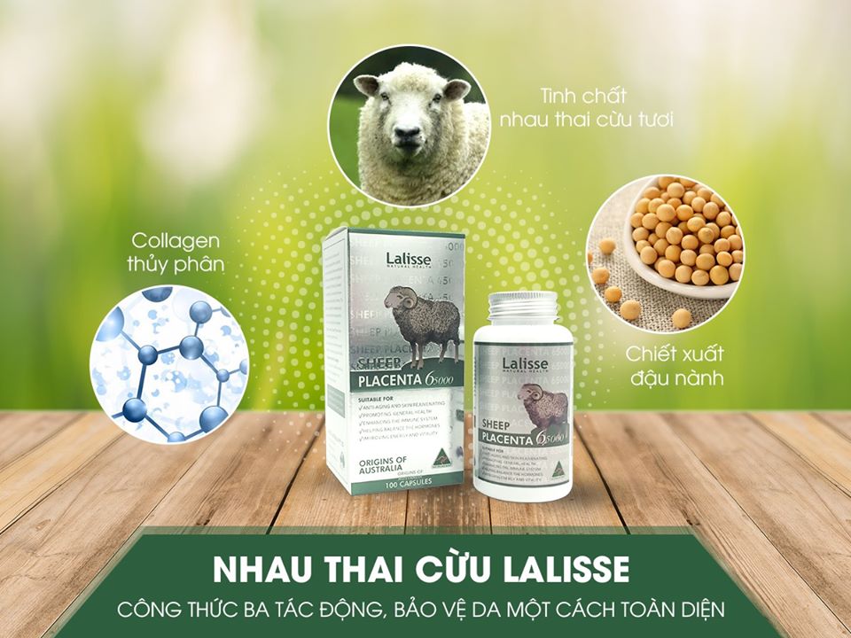 Viên uống nhau thai cừu Lalisse có thật sự tốt không