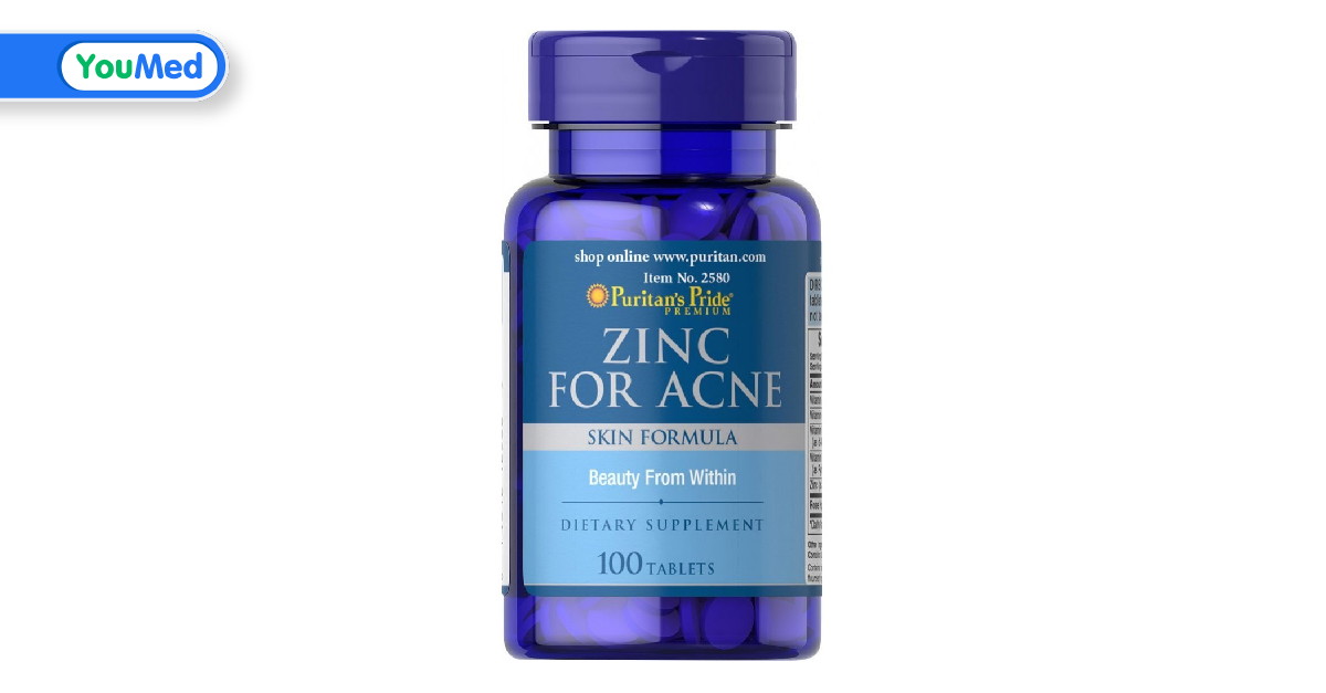 Thuốc Kẽm Zinc for Acne là gì?
