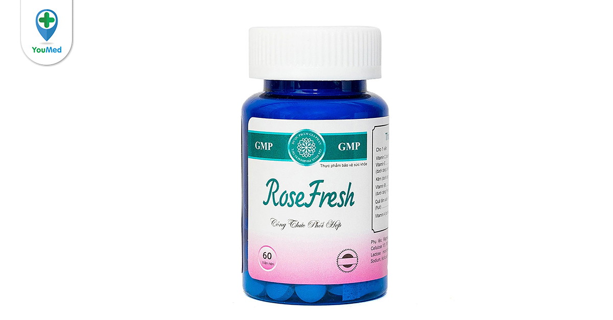 Thuốc uống trị mụn Rose Fresh có tác dụng như thế nào?