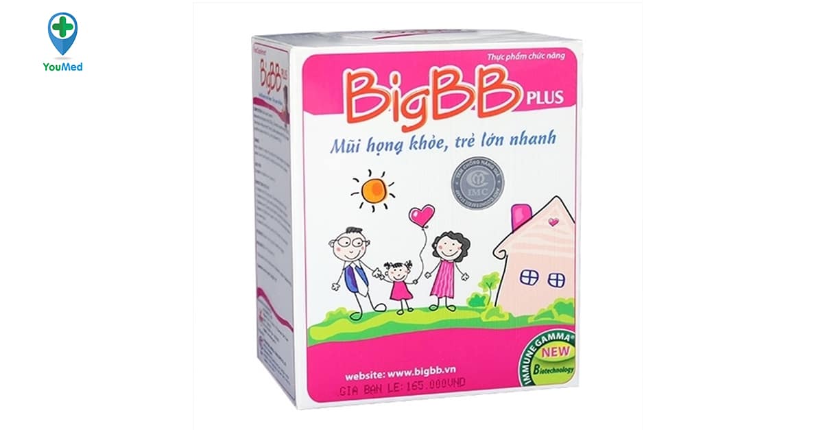 Cốm mũi họng khỏe, trẻ lớn nhanh Bigbb Plus có tốt không? Lưu ý khi dùng