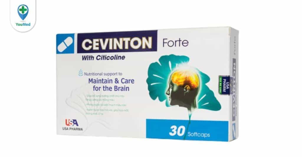 Viên uống hoạt huyết dưỡng não Cevinton Forte có tốt không? Lưu ý khi dùng