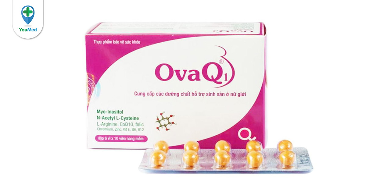 Thuốc bổ trứng OvaQ1 có thành phần chính là gì?
