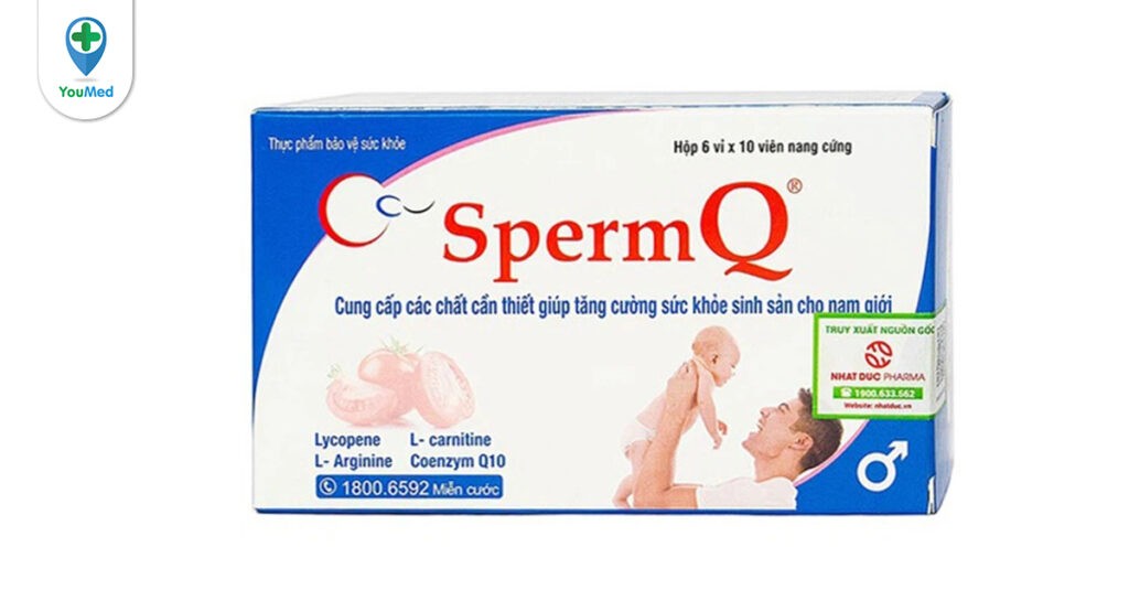 Viên uống cải thiện vô sinh SpermQ ở nam giới có tốt không? Lưu ý khi sử dụng