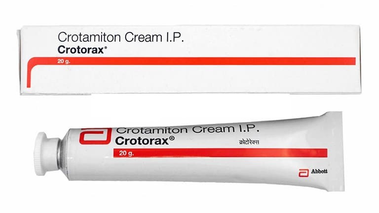 Thành phần hoạt chính của sản phẩm là Crotamiton
