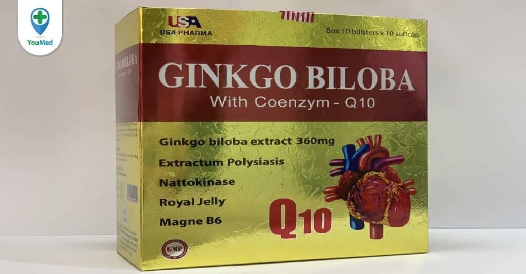 Viên bổ não Ginkgo biloba with coenzym Q10 có tốt không?