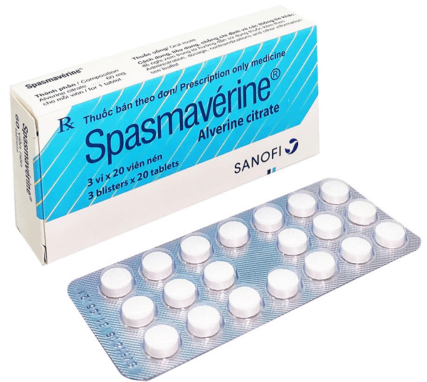 Thuốc cầm tiêu chảy Spasmaverine hỗ trợ điều trị Covid