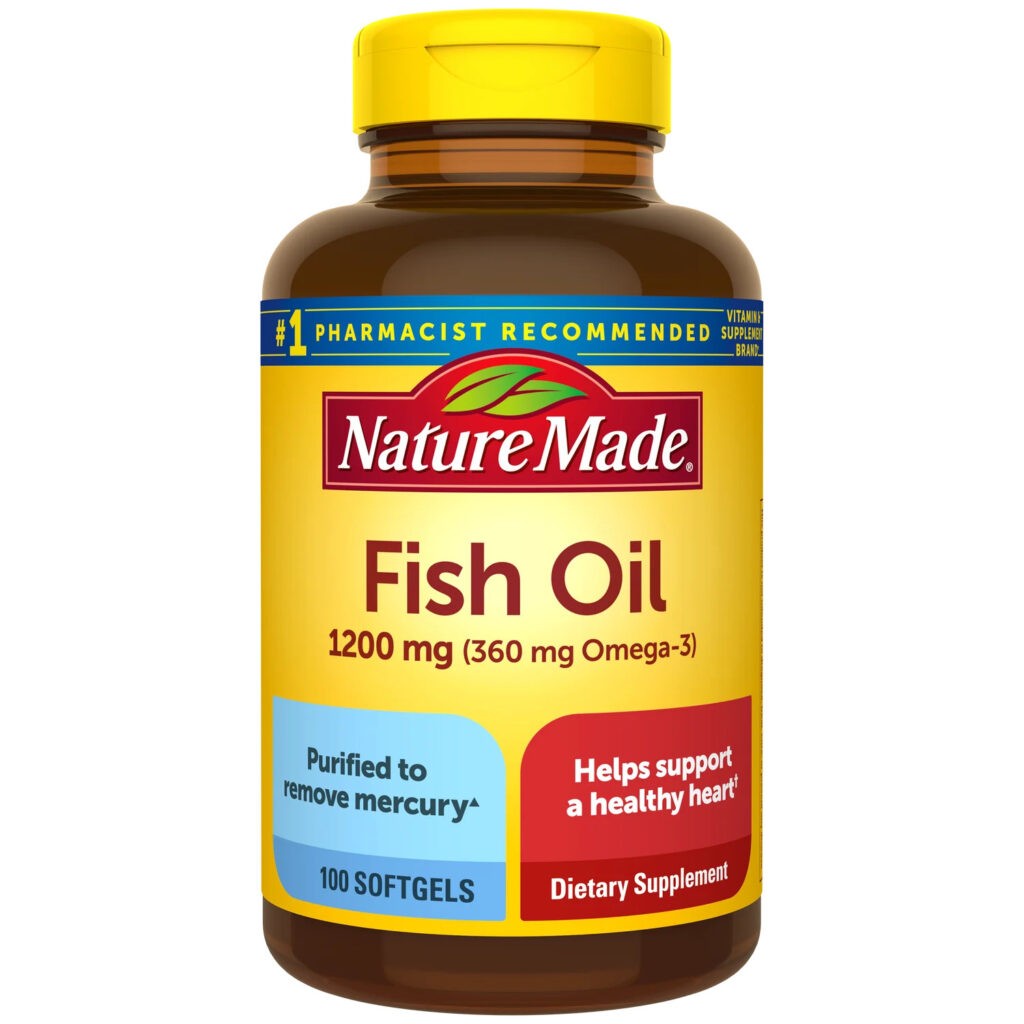Dầu cá Nature Made Fish Oil 1200 mg
