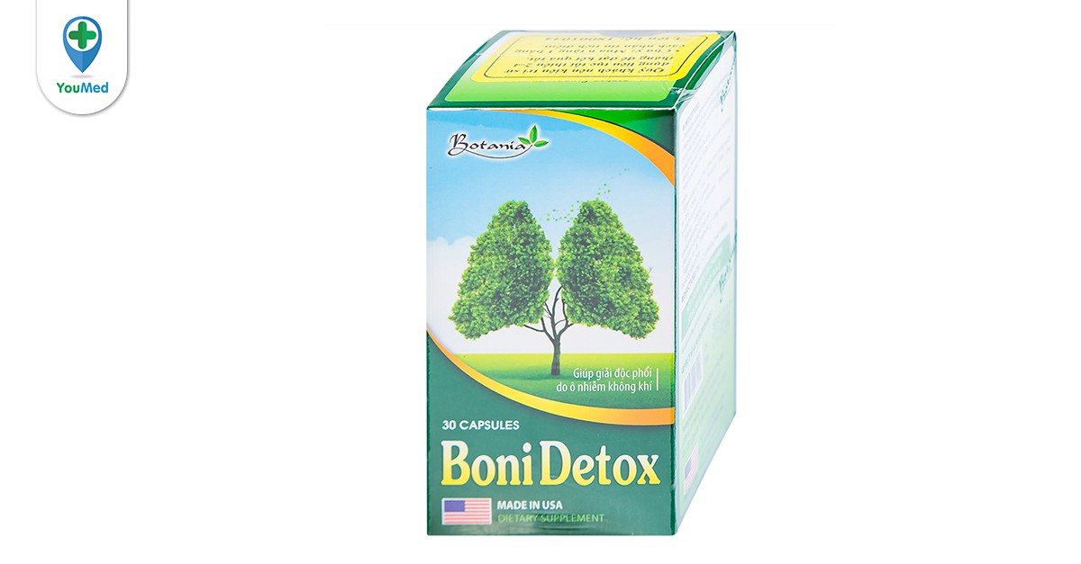 Bonidetox chứa những thành phần thảo dược nào có tác dụng giảm ho và đờm?
