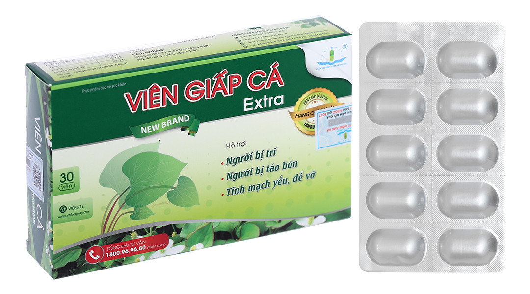 Viên uống Giấp Cá có tốt không? Lưu ý khi dùng
