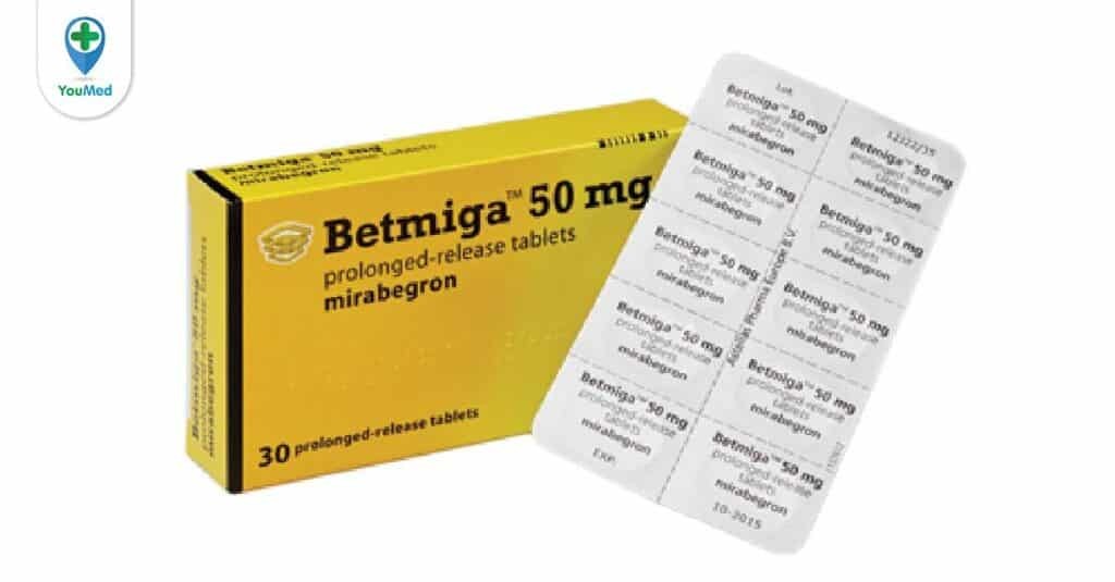 Thuốc Betmiga 50 mg có tác dụng gì? Lưu ý khi dùng