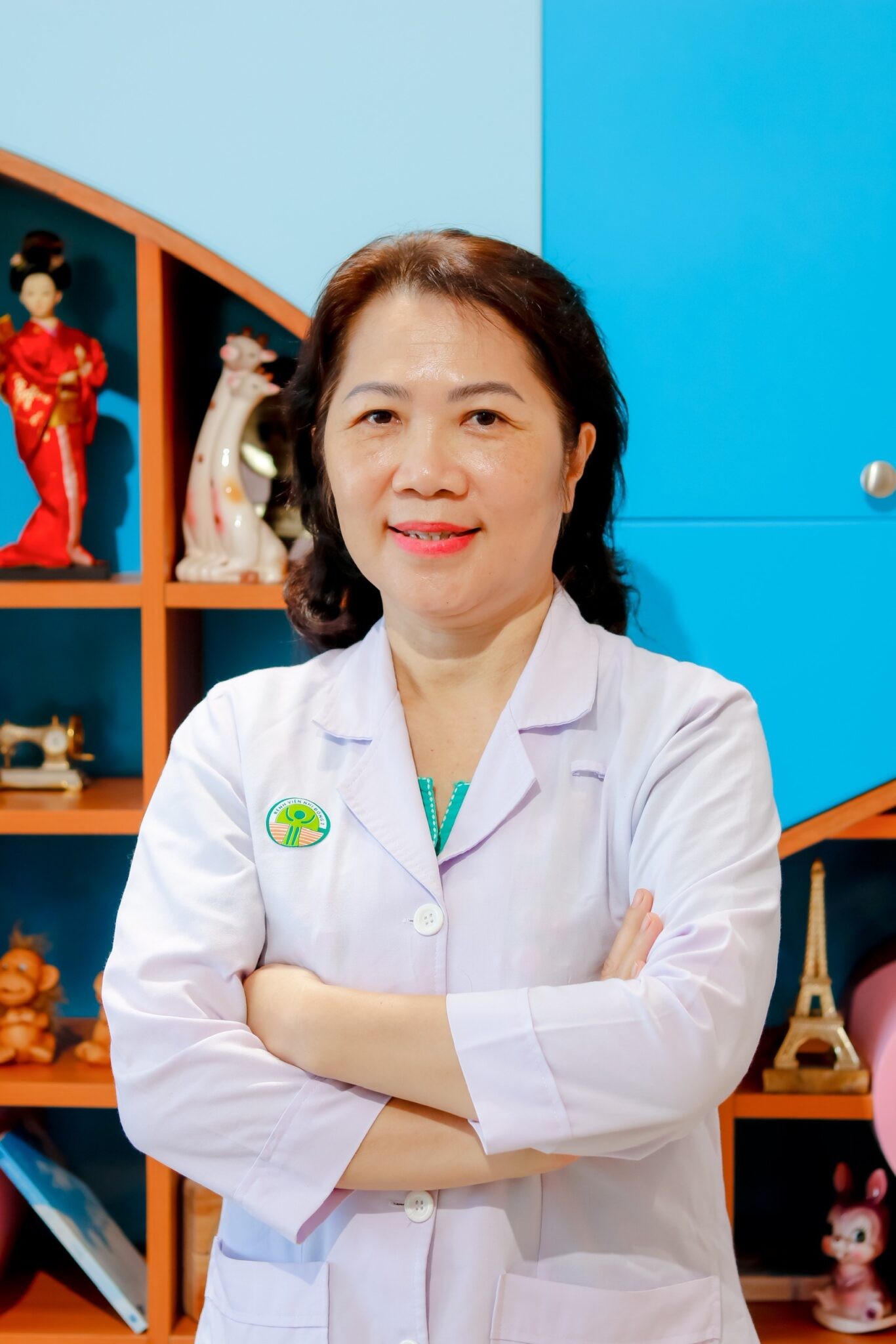 BS.CKII Nguyễn Thị Thanh là Trưởng khoa Nội I tại bệnh viện Nhi Đồng