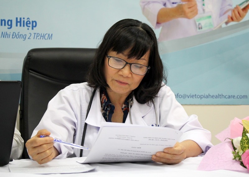 PGS.TS.BS Trần Thị Mộng Hiệp là bác sĩ có hơn 35 năm kinh nghiệm trong ngành Y