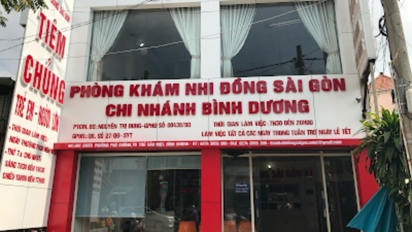Phòng khám Nhi Đồng Sài Gòn - Chi nhánh Bình Dương được nhiều phụ huynh tin tưởng