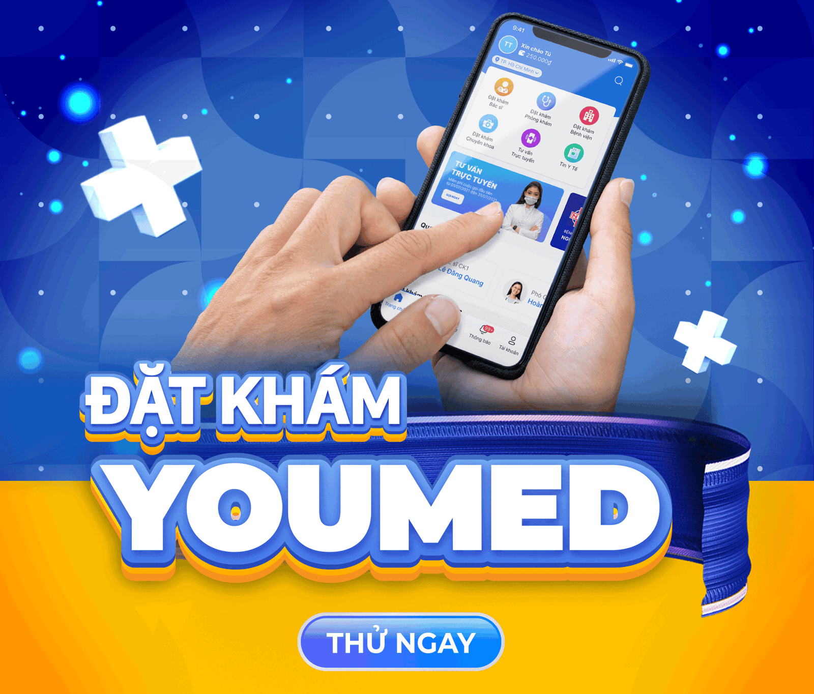 Ứng dụng đặt lịch khám không tốn phí