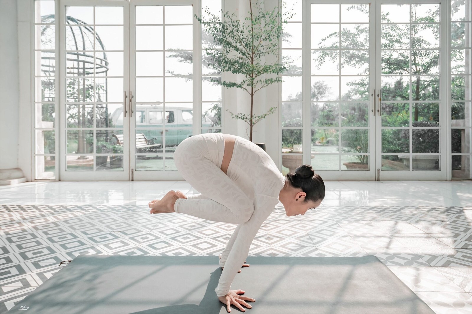 Nơi tập yoga có thể tạo cảm hứng cho người tập trong thời gian dài