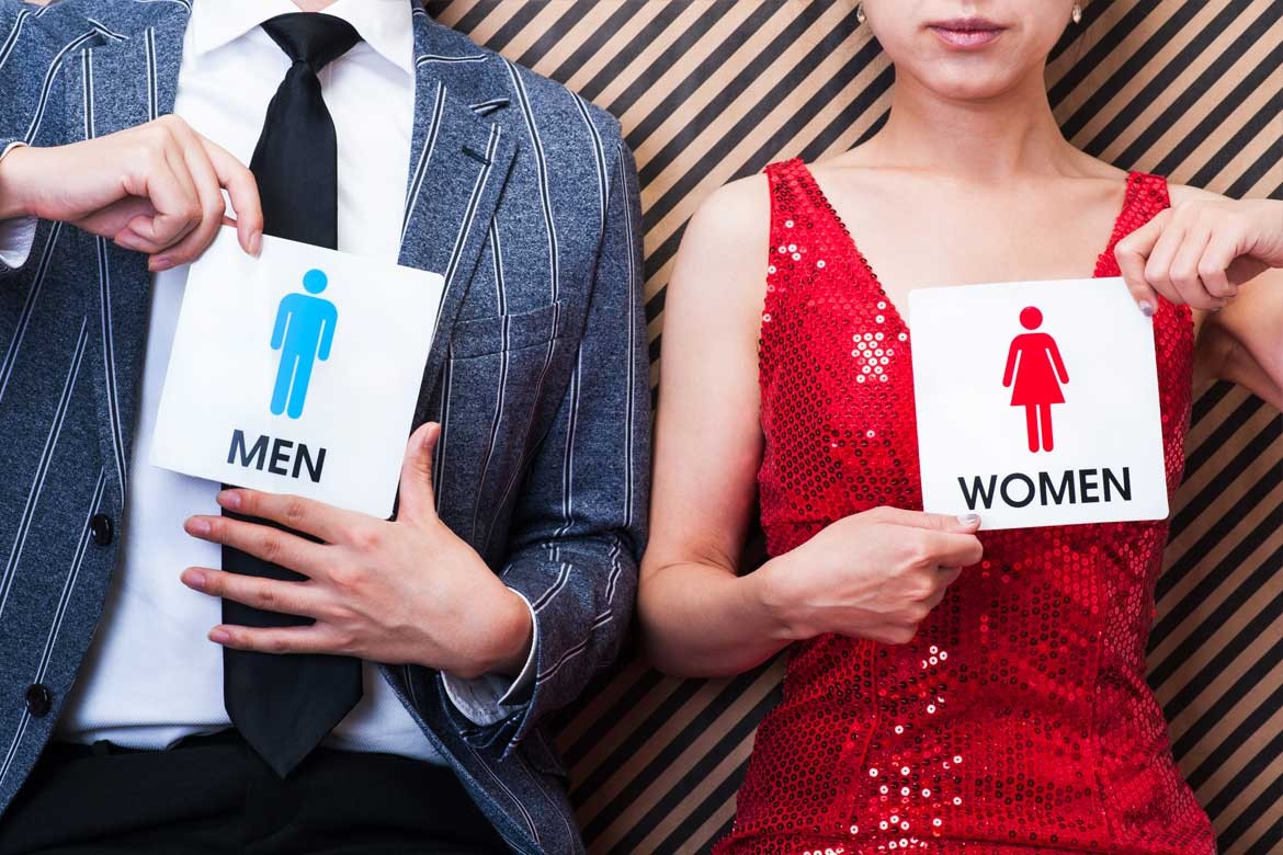Nội tiết tố estrogen góp phần tạo ra sự khác biệt về cơ thể phụ nữ (women) so với đàn ông (men)