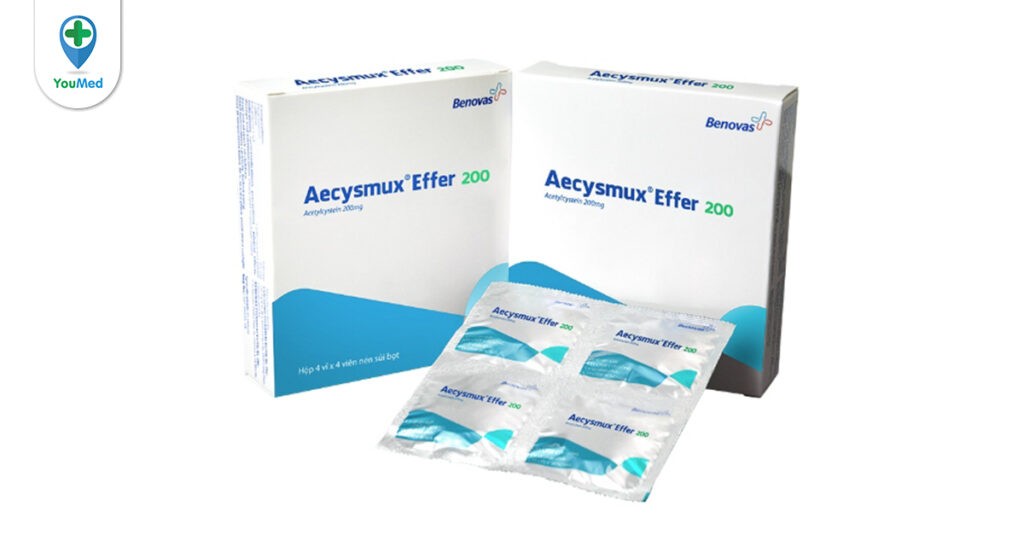 Aecysmux Effer 200 là thuốc gì? Công dụng, cách dùng và lưu ý