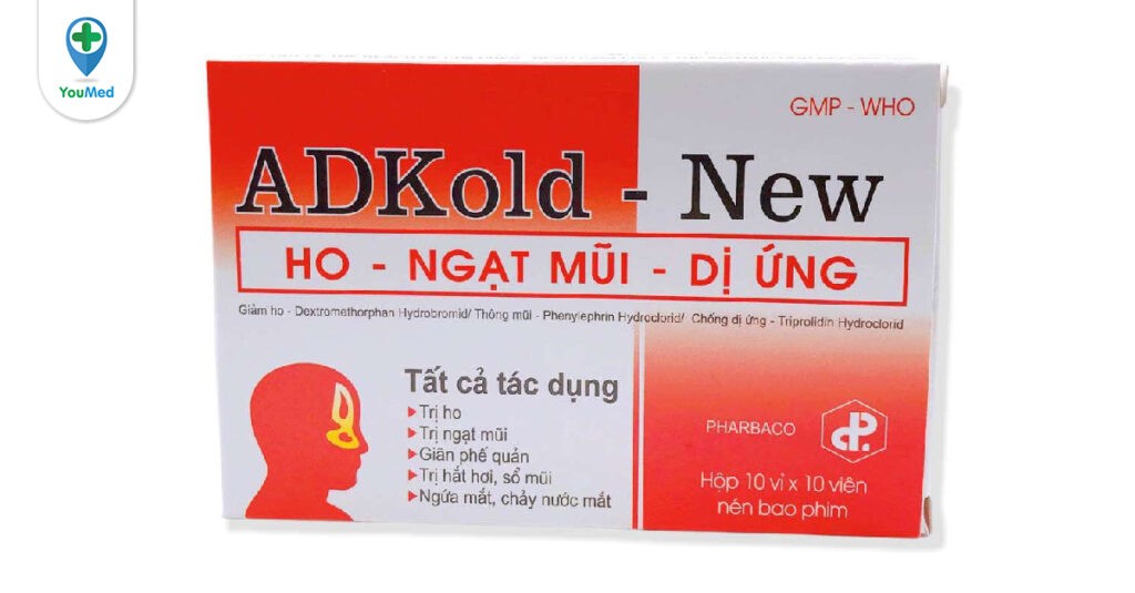 Adkold – New là thuốc gì? Công dụng, cách dùng và lưu ý