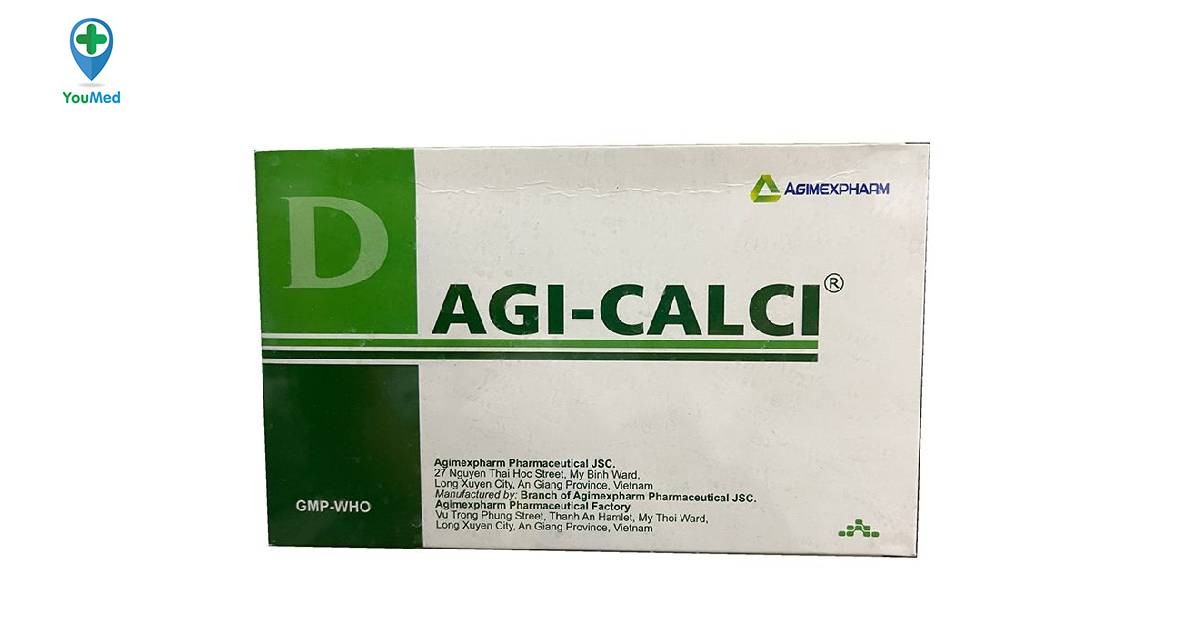 Thuốc Agi-Calci là sản phẩm của công ty nào?
