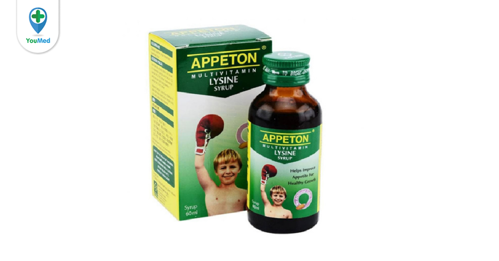 Appeton Lysine Syrup là thuốc gì? Công dụng, cách dùng và lưu ý khi dùng