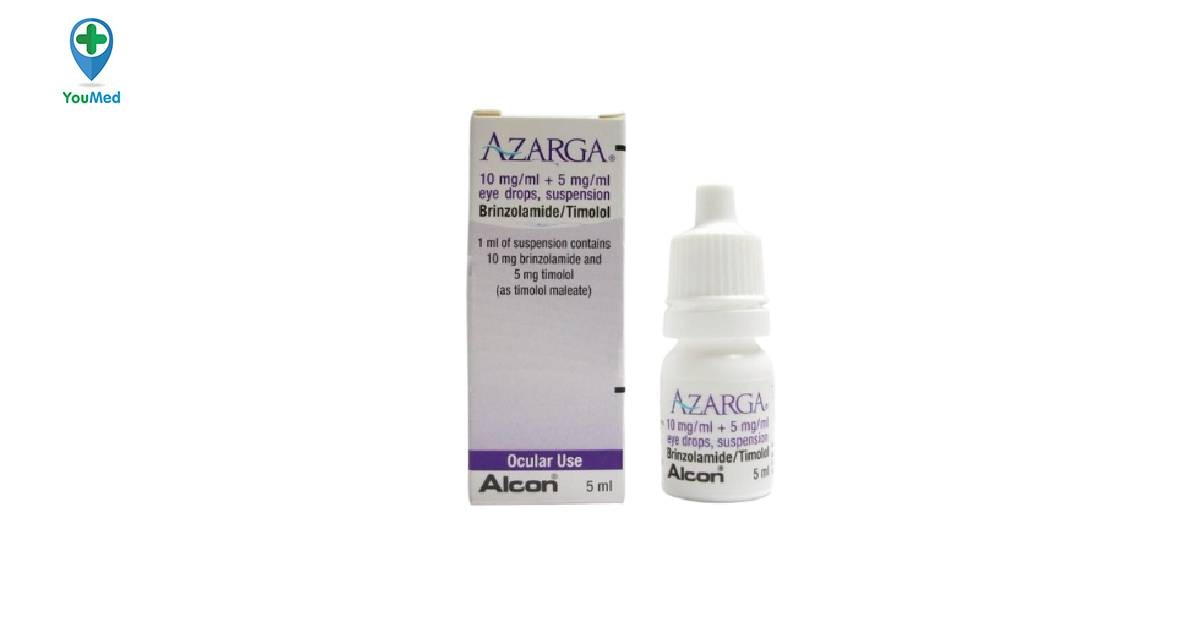 Thuốc nhỏ mắt Azarga có tác dụng giảm nhãn áp như thế nào?
